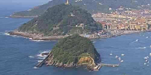 LIVE: Leuchtturm der Insel Santa Clara - Donostia