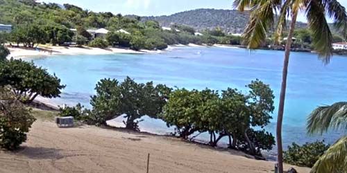 Sapphire Beach on the east coast - live webcam, Virgin Islands Charlotte Amalie