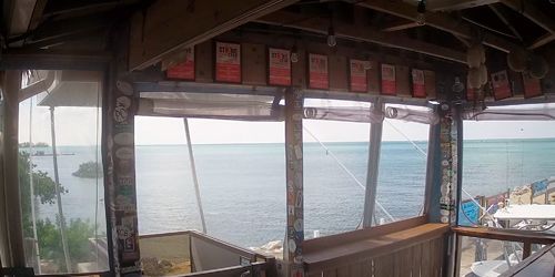 Sea view from the observation tower - live webcam, Florida Marathon