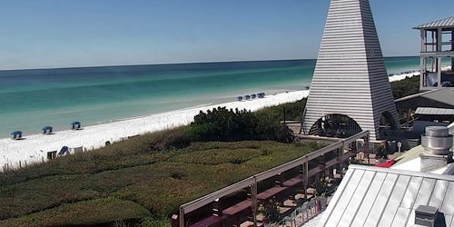 Coleman Beach Pavilion in Seaside - Live Webcam, Florida Destin