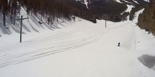 Ski slope at Red Lodge Mountain Resort - Live Webcam, Montana Red Lodge