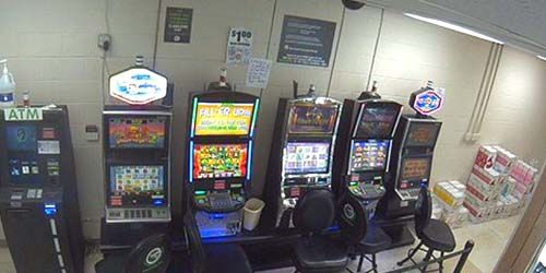 Slot machine hall - live webcam, Illinois Chicago