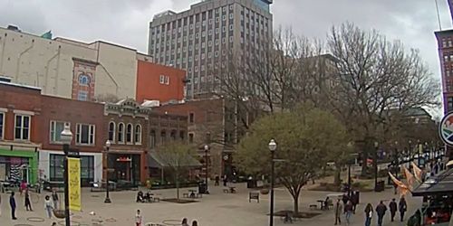 Market Square, Downtown - live webcam, Tennessee Knoxville