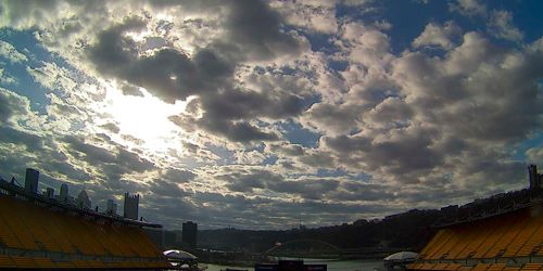 Acrisure Stadium, Fort Pitt Bridge - Live Webcam, Pittsburgh (PA)