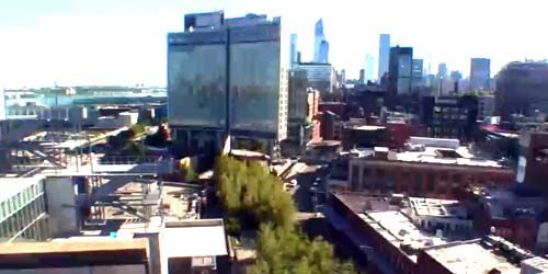 Washington Street, The Standard High Line Hotel - live webcam, New York New York