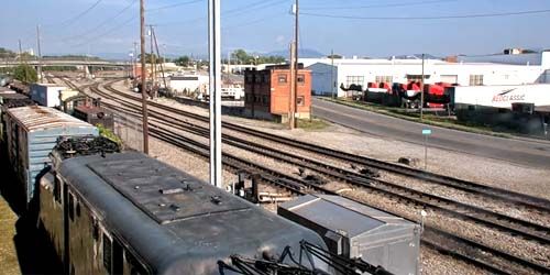 Railroad station - live webcam, Virginia Roanoke