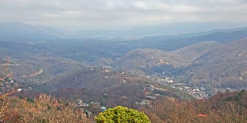 Gatlinburg Summit panorama - live webcam, Tennessee Pigeon Forge