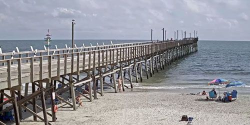 Sunset Beach Fishing Pier - live webcam, North Carolina Wilmington
