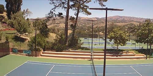 Chamisal Tennis Club - live webcam, California Monterey