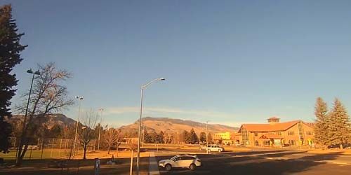 Traffic in the city center - live webcam, Wyoming Cody