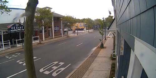 Car traffic in the city center - live webcam, Maryland Ocean City