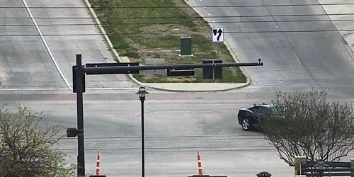 Tráfico en una intersección -  Webcam , Dallas (TX)