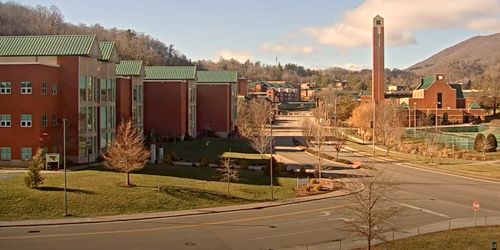 John E. Thomas Hall - Appalachian State University - Live Webcam, Boone (NC)