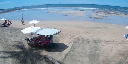 Vacationers on the bay - live webcam, Guanakaste Tamarindo
