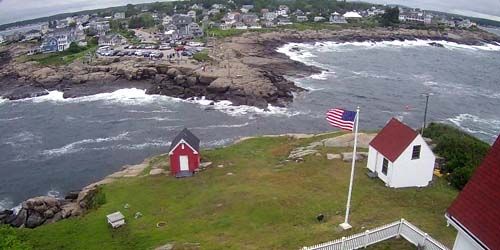 Cape Neddick village - live webcam, Maine York