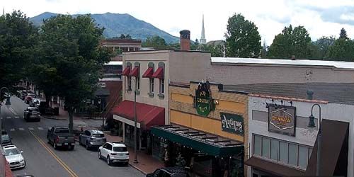 PTZ camera in downtown Waynesville - live webcam, North Carolina Asheville