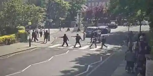 Zebrastreifen Abbey Road Webcam