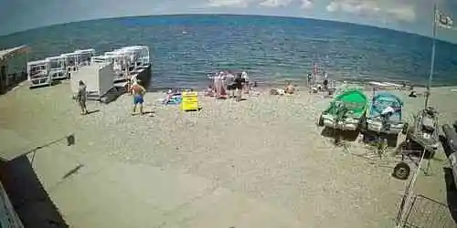 Plage à Anapa Caméra web