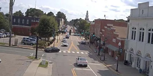 Traffic in the suburb of Apex webcam