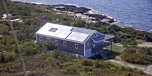 Panoramic PTZ camera on Appledore Island Webcam