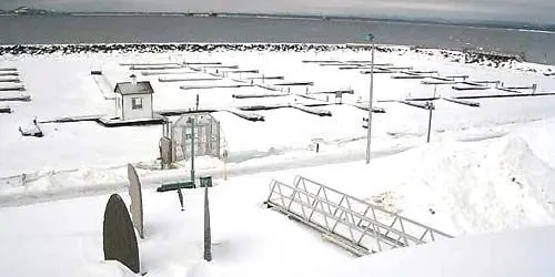 Places de yacht, panorama de la baie webcam - Sept-Îles