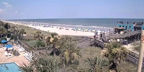 Las playas de la costa atlántica. webcam - Myrtle Beach