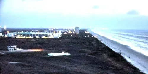 Coast with beaches Port Aransas Webcam