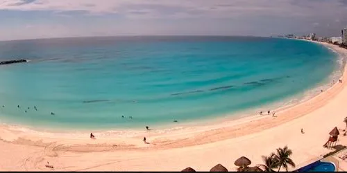 Plage de la mouette bleue webcam