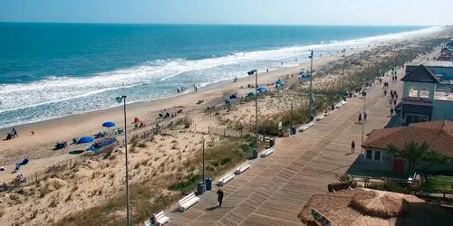 Plaza del paseo marítimo webcam - Rehoboth Beach