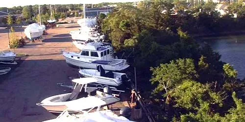 Estacionamiento en seco para botes y yates webcam - Bostón