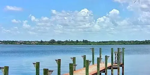 Jetty with boats in Little Sarasota Bay webcam - Sarasota