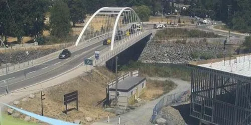 Puente de Vedder a través del río Chilliwack Cámara web