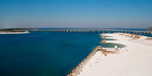 Pont de Destin sur le détroit de l’Est Caméra web