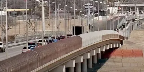 Puente Internacional Acuña - Del Rio Texas Cámara web