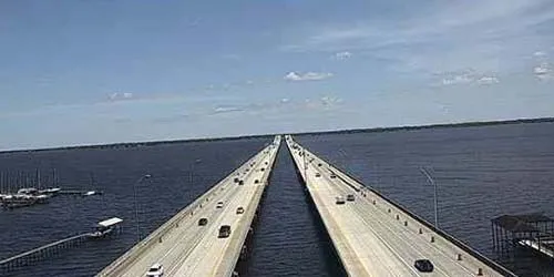 Henry H Buckman Bridge sobre el río St. John Cámara web