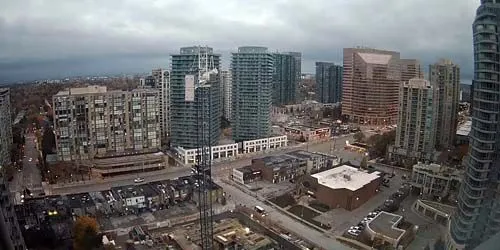 Construction d'un immeuble en centre-ville webcam