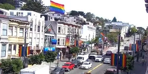 Traffic on Castro Street webcam