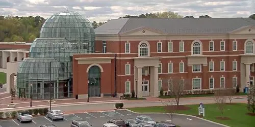 Fine Arts Center in Christopher Newport University Webcam