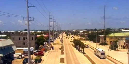 City center, panorama from above webcam - Marathon