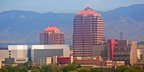 Centre-ville, l’hôtel Clyde, Albuquerque Plaza Caméra web