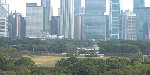 Centro, vista de los Rascacielos webcam - Chicago