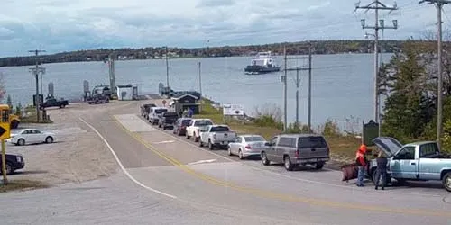 Travesía en ferry de Drummond Island Cámara web