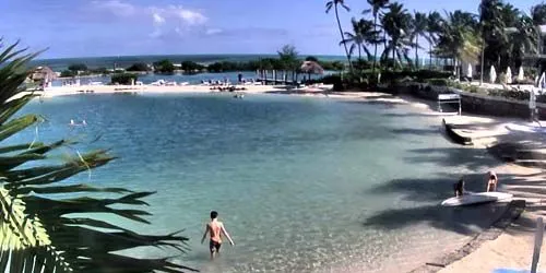 Bay Beach sur l’île de Duck Key Caméra web