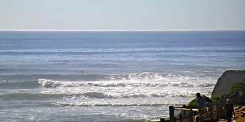 View of the bay from the embankment webcam - Santa Cruz