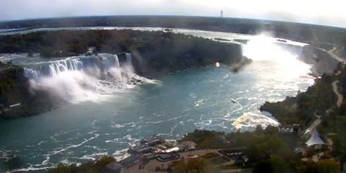 Horseshoe Falls y American Falls webcam - Niagara-Falls