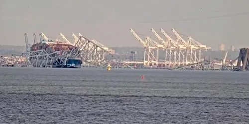 Puente de la llave Francis Scott webcam - Baltimore