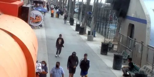 Ocean Front Walk at Venice Beach webcam