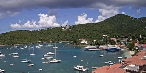 Galge Cove, Cruz Bay Ferry Dock webcam - Cruz Bay