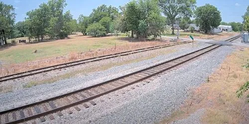 Railroad crossing in Greenville webcam - Dallas