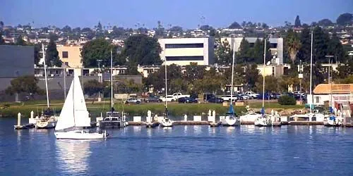 Boats and yachts in Harbor Island webcam